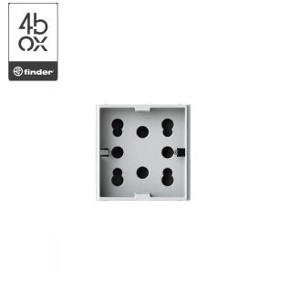 PRESA BIPASSO SCHUKO COMPATIBILE MATIX GO BTICINO SIDE 4BOX 4BPH21.JW