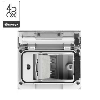 CONTENITORE DA ESTERNO WIDE COMPATIBILE VIMAR PLANA 4BOX 4B.W.01