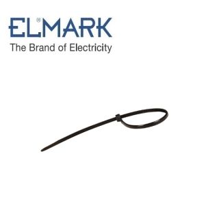 FASCETTA 3,5x250mm NERO 100pz ELETTRICISTA