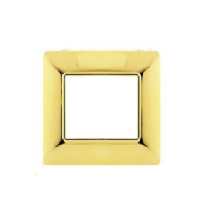 joy PLACCA 2P ORO LUCIDO PVC COMPATIBILE MATIX BTICINO