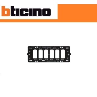 SUPPORTO BTICINO SERIE MAGIC 6 POSTI SEPARATI 506LS.