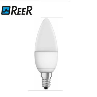 LAMPADA OLIVA LED 7,2W 230V E14 4000K OPALE 5456110