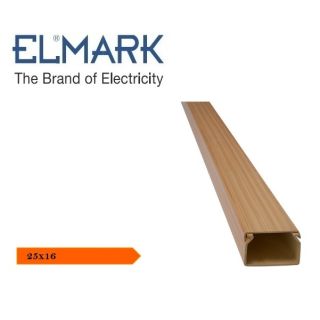 CANALINA 25X16 FAGGIO CHIARO 2mt CON COPERCHIO