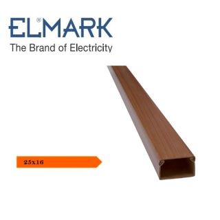 CANALINA 25X16 PERO 2mt CON COPERCHIO