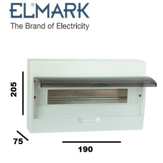 QUADRO 8 MOD IP40 DA ESTERNO CENTRALINO