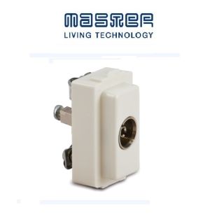 PRESA TV DM9.5mm PASSANTE-FINALE MASTER 6054 AVORIO