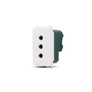 gem PRESA 10A COMPATIBILE VIMAR PLANA BIANCO