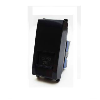 gem PRESA RJ11 COMPATIBILE VIMAR ARKE' NERO LUCIDO