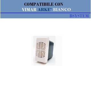 SUONERIA 230V COMPATIBILE VIMAR ARKE' 19373.B BIANCO