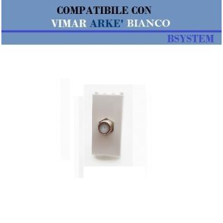 PRESA TV SAT COMPATIBILE VIMAR ARKE COD 19300.01.B BIANCO