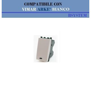 PULSANTE LUMINOSO COMPATIBILE VIMAR ARKE BIANCO