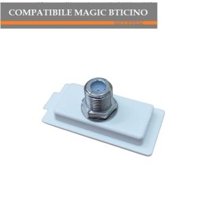 VENUS PRESA TV SAT COMPATIBILE BTICINO MAGIC MARLANVIL