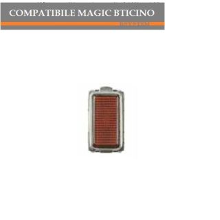 SPIA LUMINOSA 230V ROSSO COMPATIBILE BTICINO MAGIC