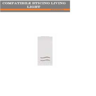 INVERTITORE 10A COMPATIBILE BTICINO LIVING LIGHT BIANCO