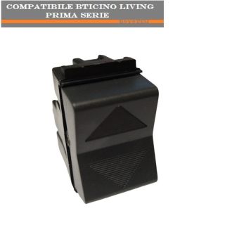 ARC DOPPIO PULSANTE 10A COMPATIBILE LIVING CLASSIC BTICINO 4552