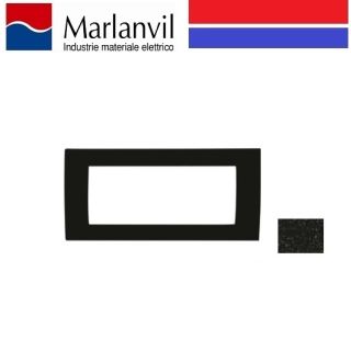 PLACCA MARLANVIL CLASSIC 6 POSTI COLORE NERO FLASH 7836.T.N