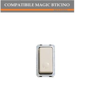 PULSANTE 16A COMPATIBILE CON BTICINO MAGIC 5005N.