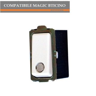 PULSANTE 16A LUMINOSO COMPATIBILE MAGIC 5005NL BTICINO.