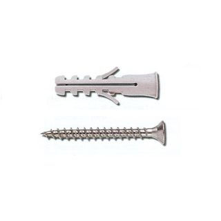 TASSELLO E VITI  DA 6 MM 100 PEZZI TASS+100 PEZZI VITI