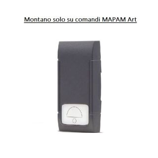 art COPRITASTO CAMPANELLO COMPATIBILE LIVING INTERNATIONAL BTICINO