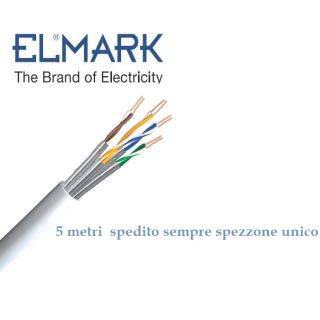 5 metri CAVO DI RETE CAT 6 STP LAN ETHERNET INTERNET ADSL 879012 grigio metro