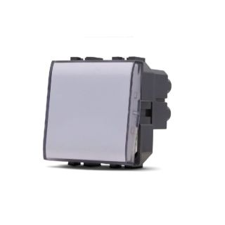 art INTERRUTTORE CAMPANELLO CHIARO COMPATIBILE LIVING INTERNATIONAL BTICINO