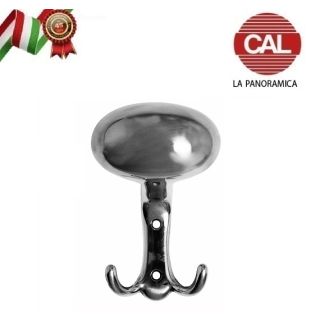 PORTA ABITO 125X80 CROMO SATINATO BOCCIA 891-CS