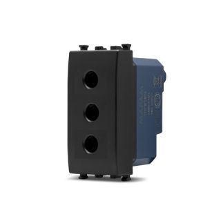 sun PRESA 10A COMPATIBILE VIMAR ARKE nero