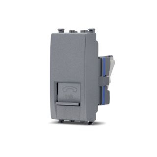 sun PRESA RJ11 TELEFONO COMPATIBILE VIMAR ARKE' grigio