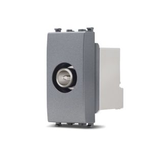 sun PRESA TV PASSANTE COMPATIBILE VIMAR ARKE' grigio