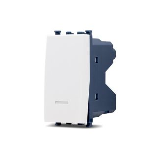 sun INTERRUTTORE LUMINOSO COMPATIBILE VIMAR ARKE' bianco