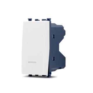 sun PULSANTE LUMINOSO COMPATIBILE VIMAR ARKE' bianco