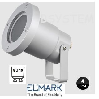 FARETTO GU10 GIARDINO LED LED ORIENTABILE BIANCO IP54 96GRF318/GR