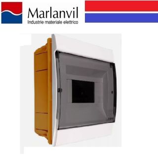 CENTRALINO 6 POSTI DA INCASSO MARLANVIL FILO MURO 970.06.B