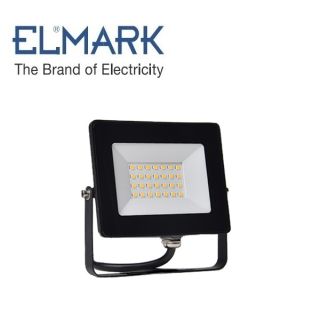 FARO 20W 5000-5500K LED IP65 NERO ULTRASLIM FARETTO