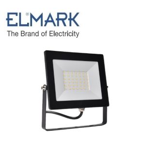 FARO 50W 5000-5500K LED IP65 NERO ULTRASLIM FARETTO