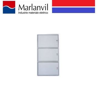 CENTRALINO INCASSO RASOMURO 36 POSTI IP65 MARLANVIL 990.36 BIANCO