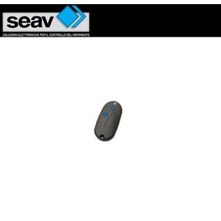 TRASMETTITORE 2 CANALI ROLLING CODE SEAV NERO BEHAPPYRS2N