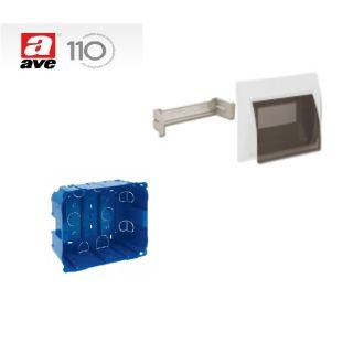 COPERCHIO 8 MODULI AVE + SCATOLA DA INCASSO PER CARTONGESSO