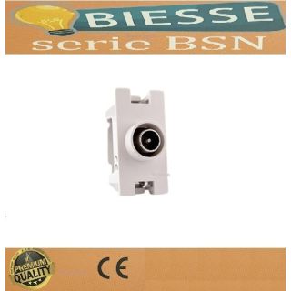 PRESA TV MASCHIO BSN COMPATIBILE LIVING NOW BTICINO sabbia