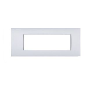 PLACCA 7P BIANCO METALLO COMPATIBILE AIR BTICINO