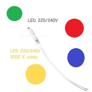 LED SPIA COMPATIBILE BSN ZEN LIVING NOW AIR AXSOLUTE Bticino BIESSE MAPAM 220/240V