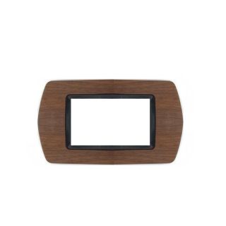 PLACCA 3P NOCE COMP.BTICINO LIVING INTERNATIONAL/LIGHT CX3-07