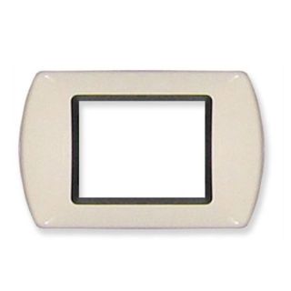 PLACCA 3P AVORIO COMP.BTICINO LIVING INTERNATIONAL/LIGHT CX3-09