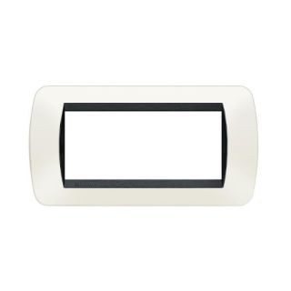 PLACCA 7P BIANCO COMP.BTICINO LIVING INTERNATIONAL/LIGHT CX7-01