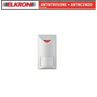 RILEVATORE ELKRON DOPPIA TECNOLOGIA CON ANTIMASKING DA INTERNO DT15AM