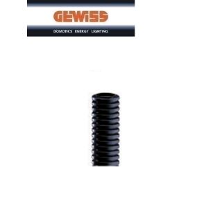 TUBO GEWISS CORRUGATO FK15 DM 32mm NERO 25 METRI DX15032.