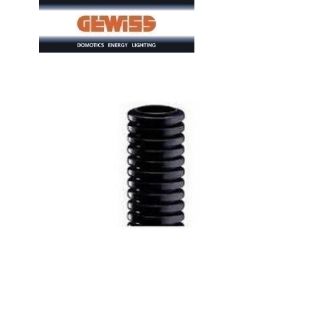 TUBO GEWISS CORRUGATO FK15 NERO DM32mm DX15032 1 METRO.