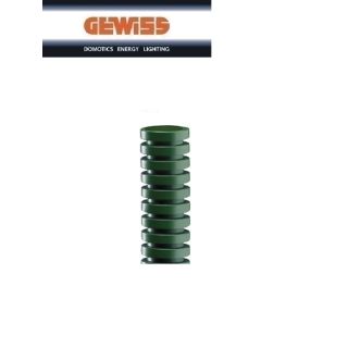 TUBO GEWISS CORRUGATO FK15 DM32mm VERDE DX15232 50 METRI
