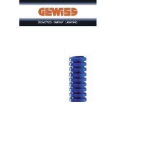 TUBO GEWISS CORRUGATO METRI 3 FK15 DM20mm AZZURRO DX15420.